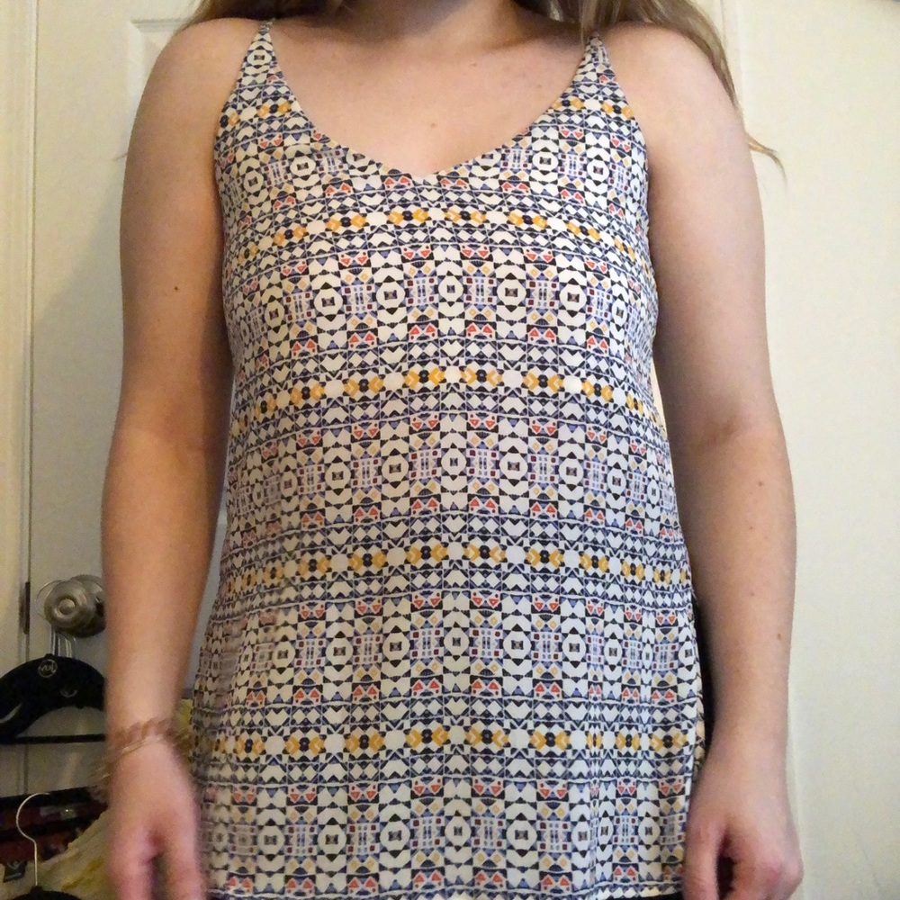 H&M tank top tribal patterned